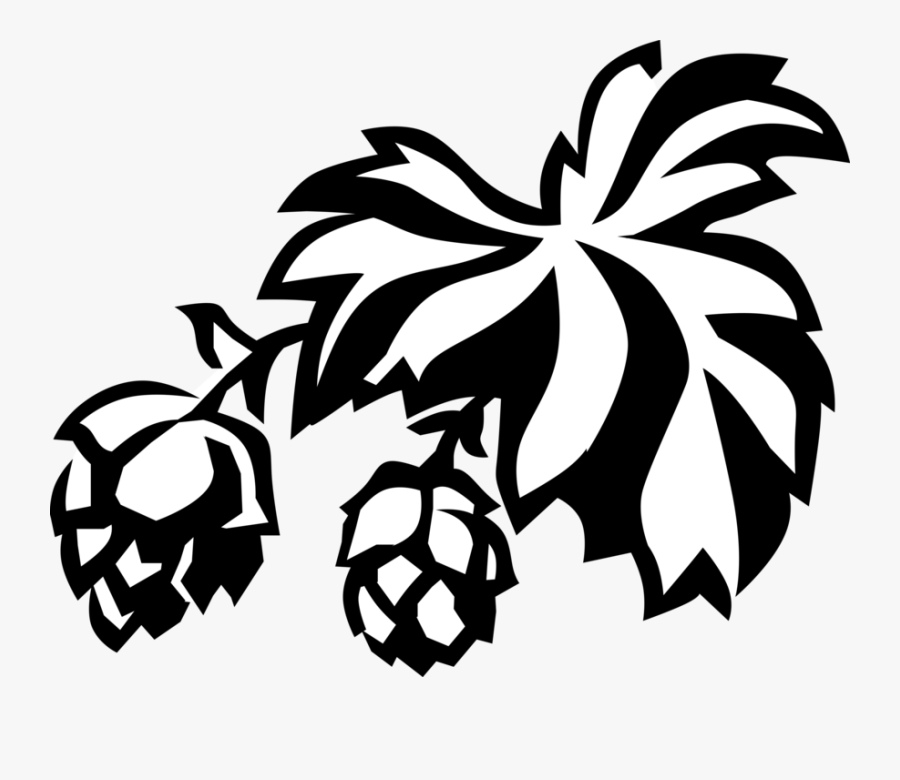 Flavoring And Stability Agent - Hop Flower Clipart Logo Png, Transparent Clipart
