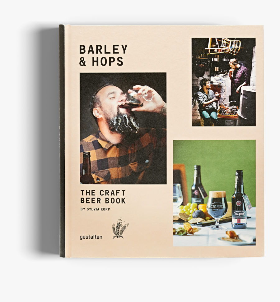Barley & Hops Book Home Brew Brewing Gestalten Book - Barley & Hops The Craft Beer Book, Transparent Clipart