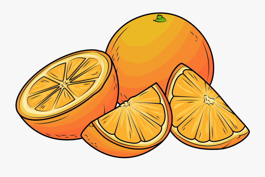 Tangerine, Transparent Clipart