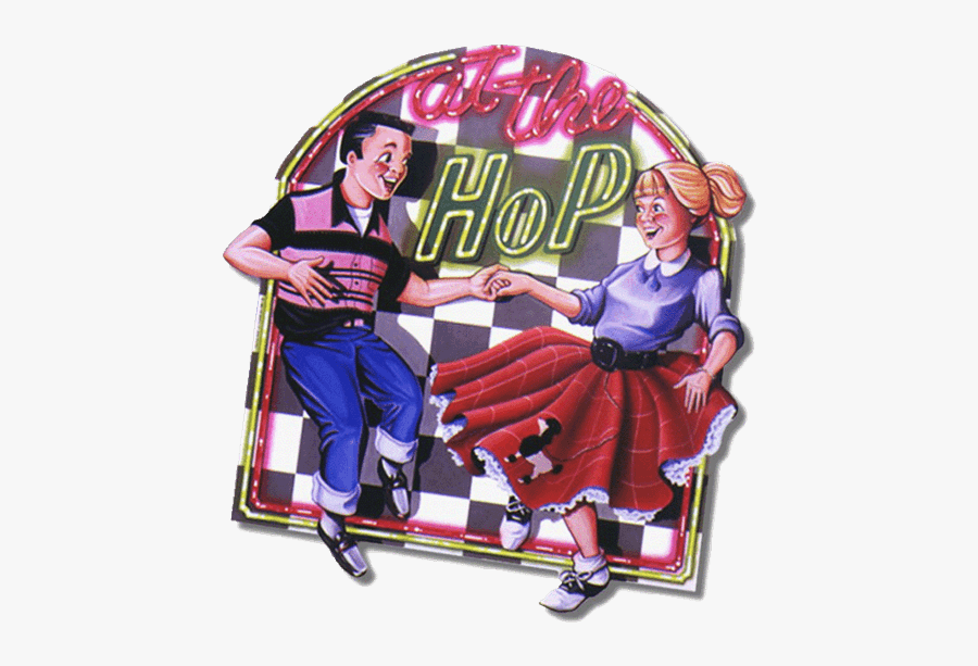 1950 Sock Hop Clipart - 1950s Theme, Transparent Clipart