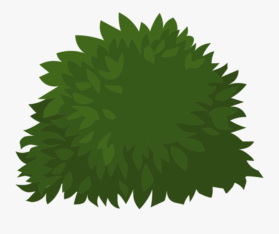 Arbustos Vector Png - Transparent Background Bush Clip Art, Transparent Clipart