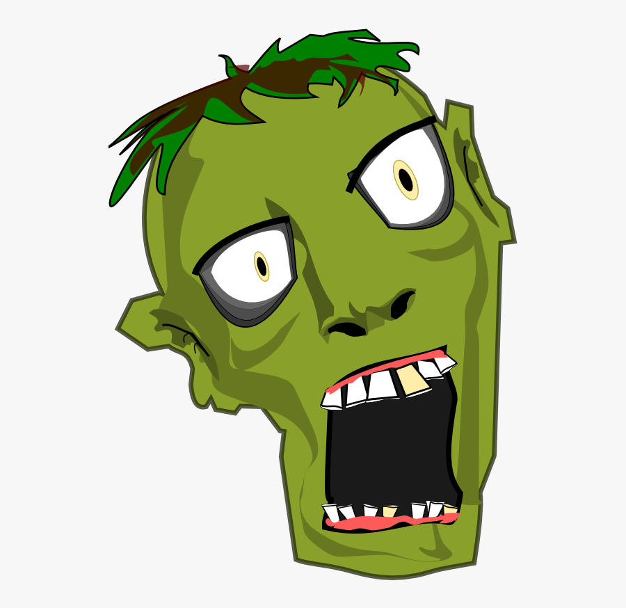 Free Zombie Clipart Free Collection Download And Share - Transparent Clipart Cartoon Zombie Face, Transparent Clipart