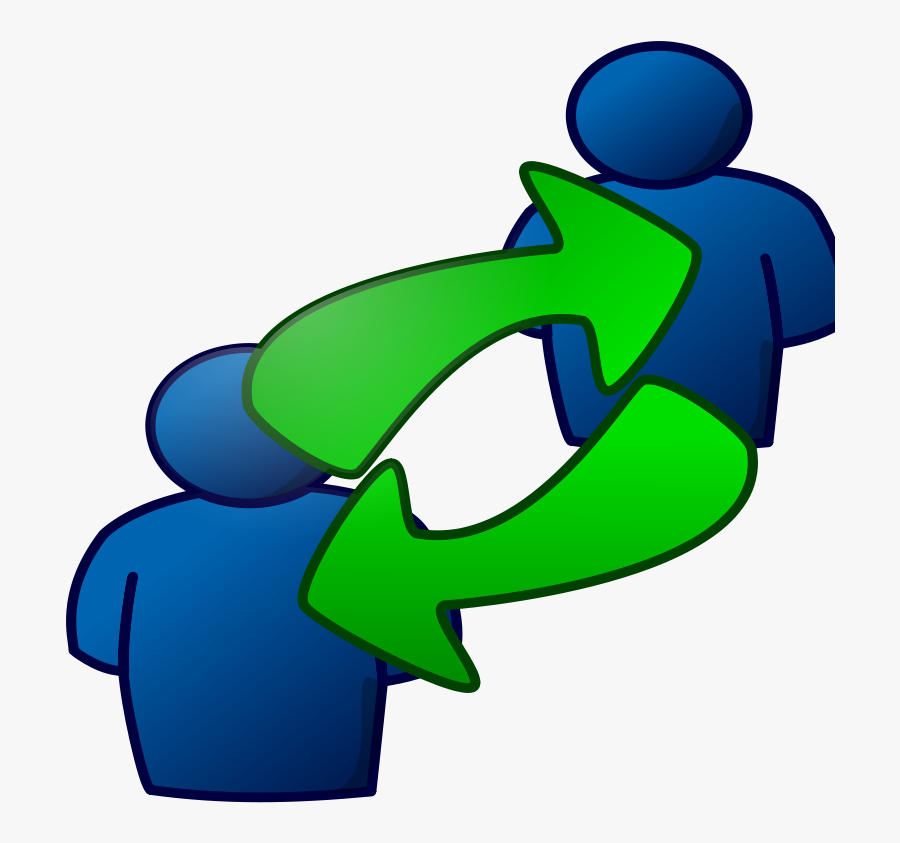 Bitcoin Is Not Antisocial - Peer To Peer Clipart, Transparent Clipart