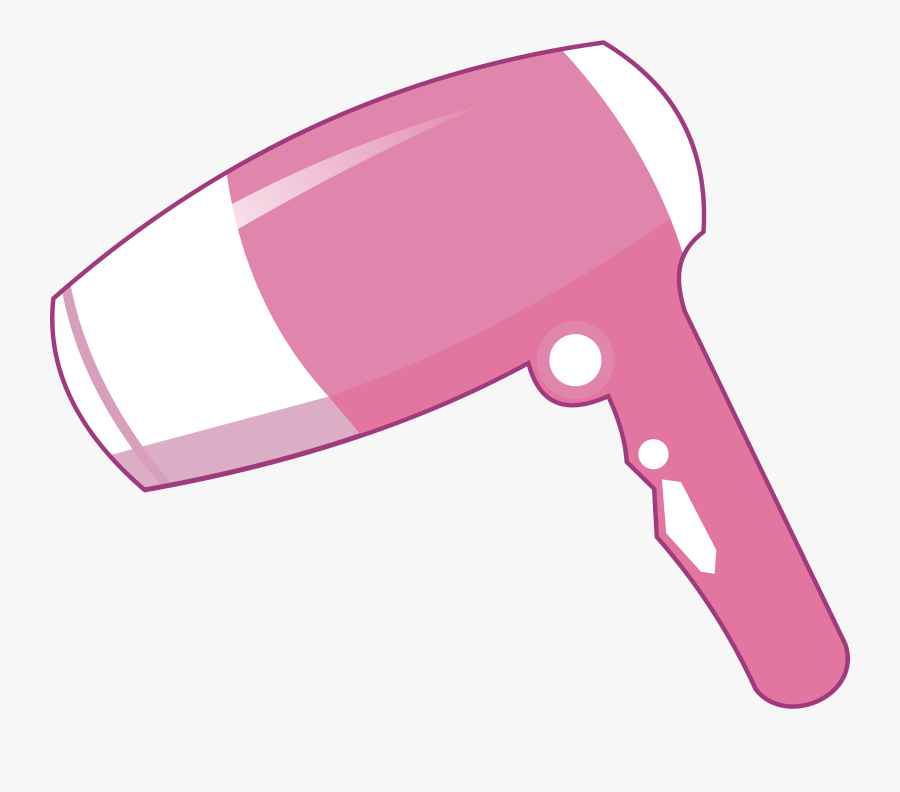 Hair Care Clip Art - Vector Hair Dryer Png, Transparent Clipart