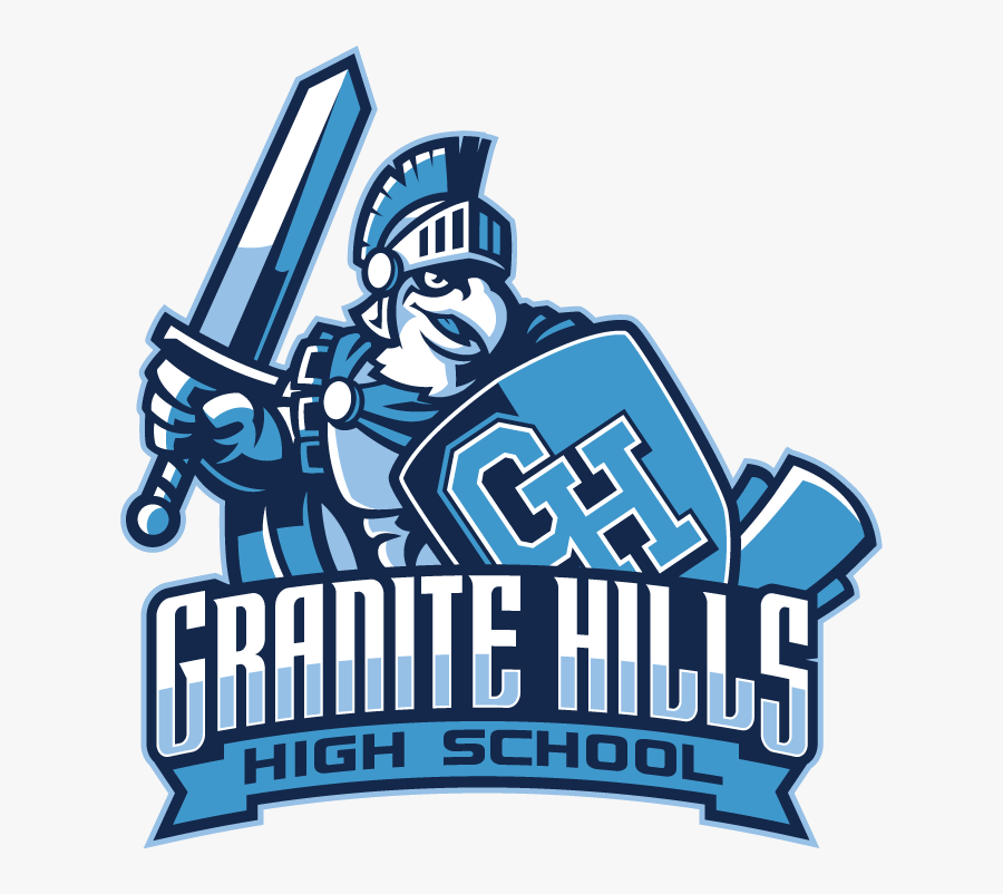Granite Hills High School - Granite Hills Eagles, Transparent Clipart