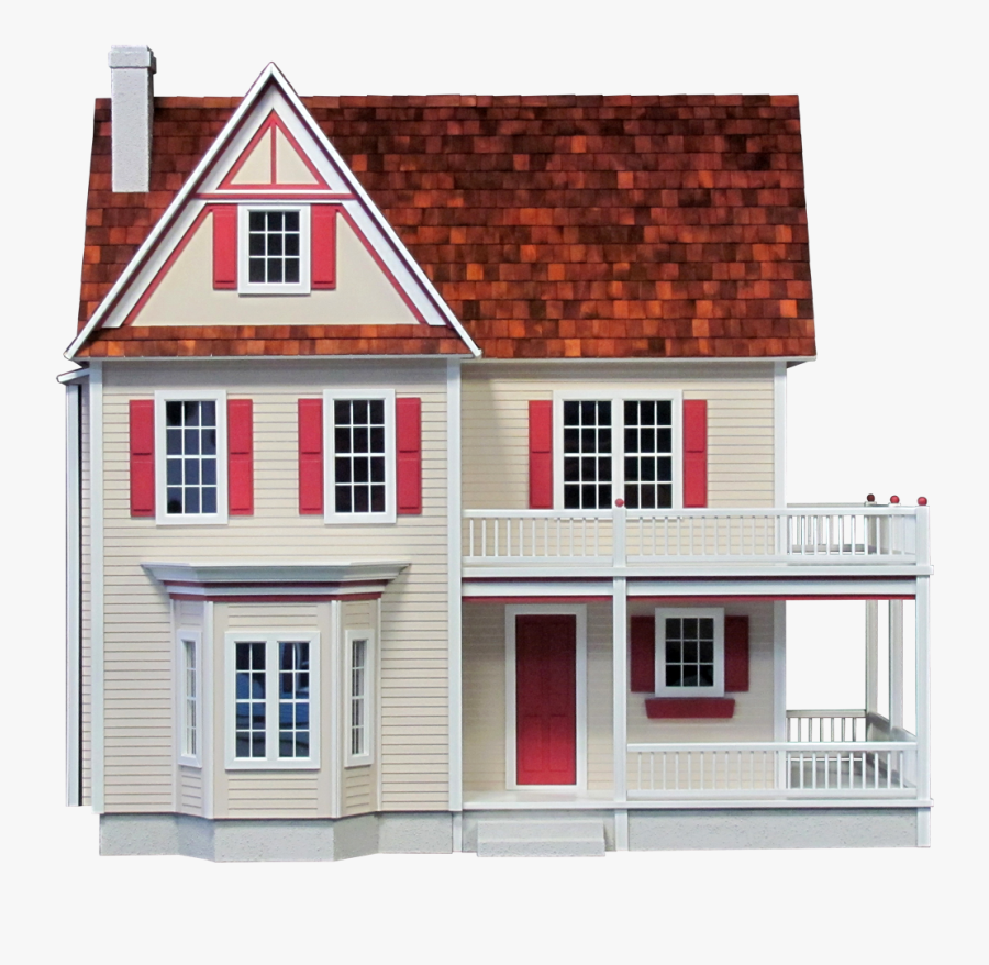 Farmhouse Clipart Transparent - Victoria's Farmhouse Dollhouse Paintings, Transparent Clipart