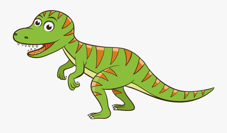 Cartoon T Rex Drawing - Cartoon Dinosaur Transparent Background, Transparent Clipart