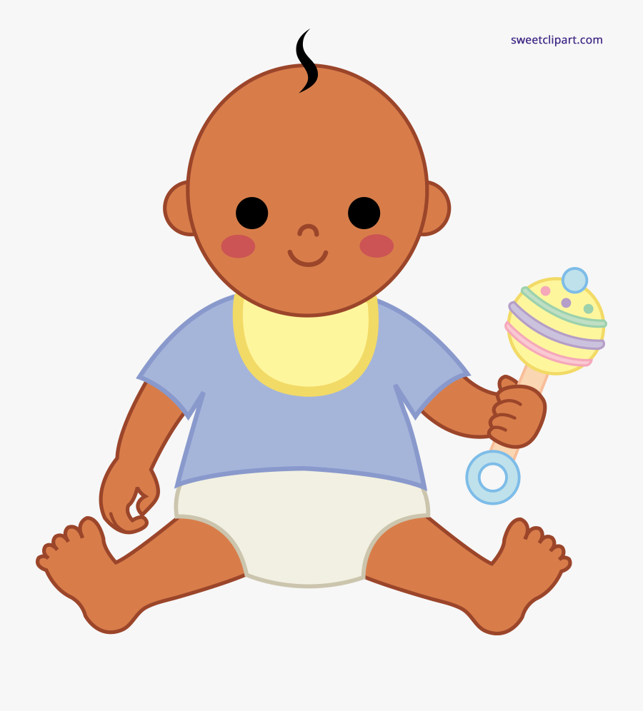 Fight Clipart Share Toy - Baby With Bib Clipart, Transparent Clipart