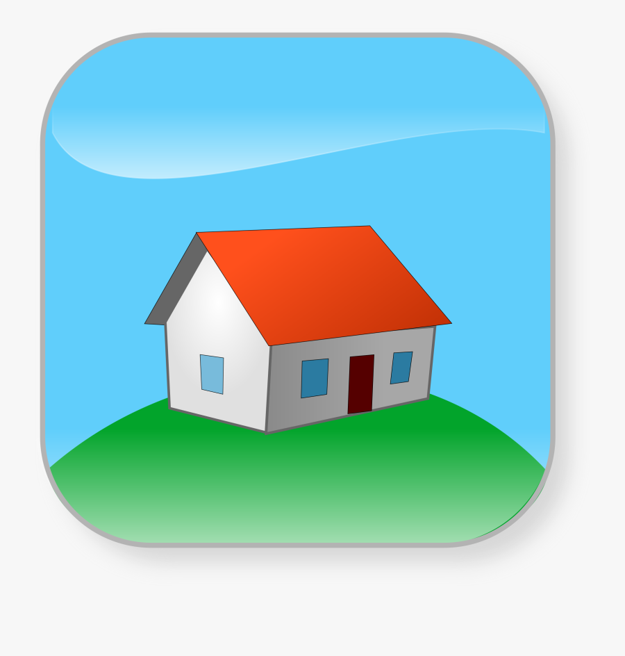 House On Hill Clipart Transparent, Transparent Clipart