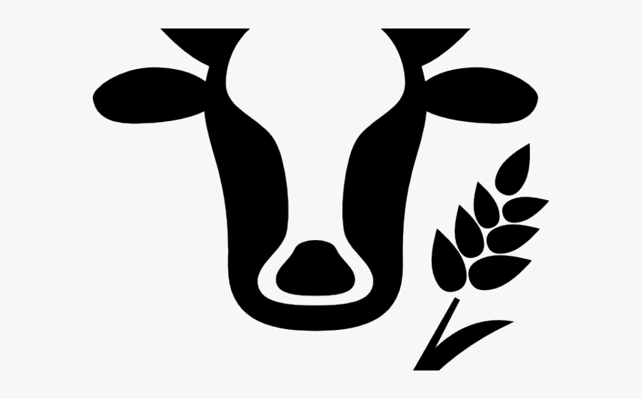 Cow Farm Symbol Png, Transparent Clipart