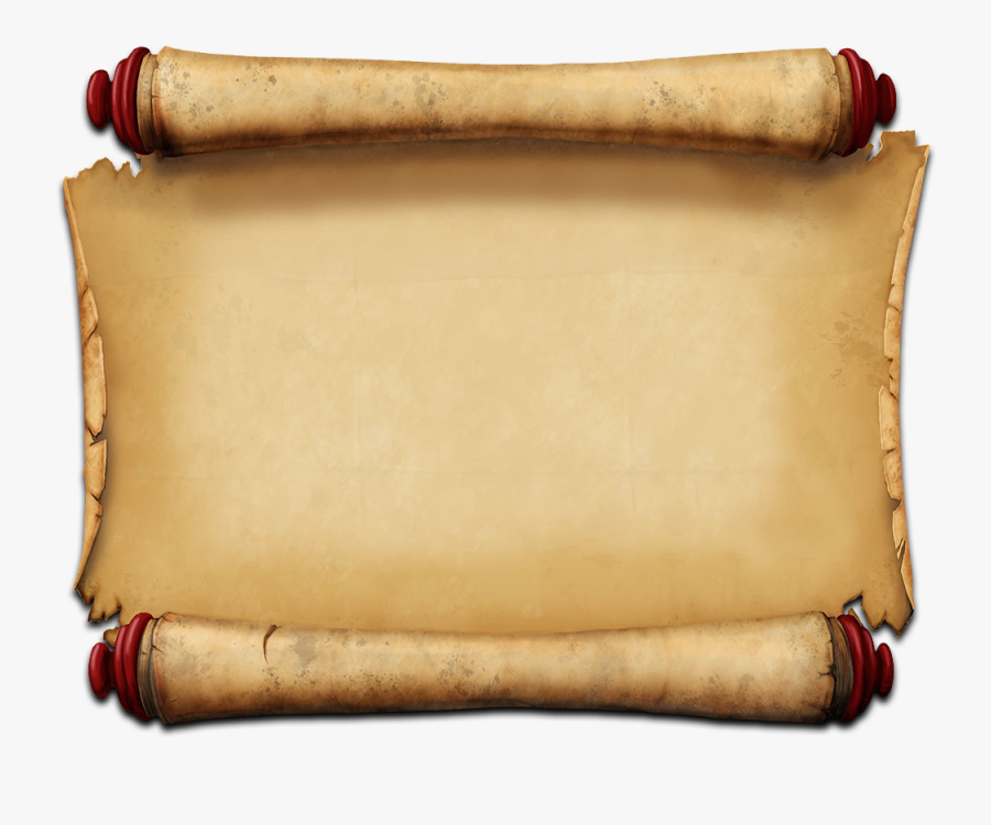 Parchment Scroll Design Png Vector - Scroll Png, Transparent Clipart
