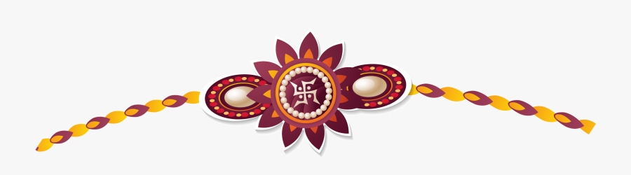 Clip Art Rakhi Png, Transparent Clipart