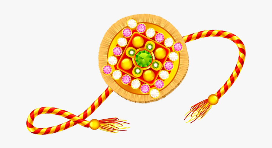 Rakhi Design Png - Raksha Bandhan Rakhi Png, Transparent Clipart