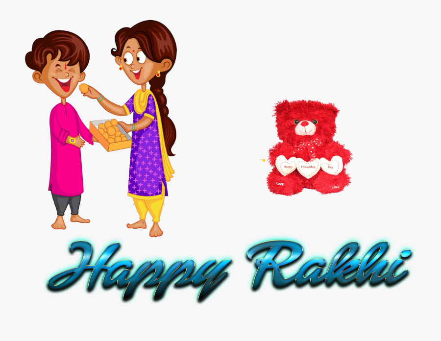 Happy Rakhi 2019 Png Free Images - Happy Raksha Bandhan Png, Transparent Clipart