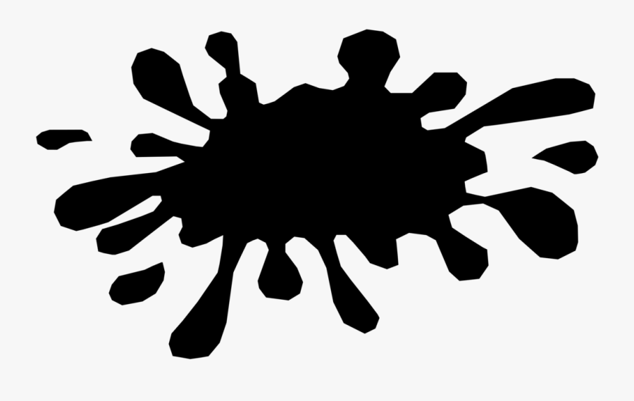 Leaf,monochrome Photography,tree - Slime Clipart Black And White, Transparent Clipart