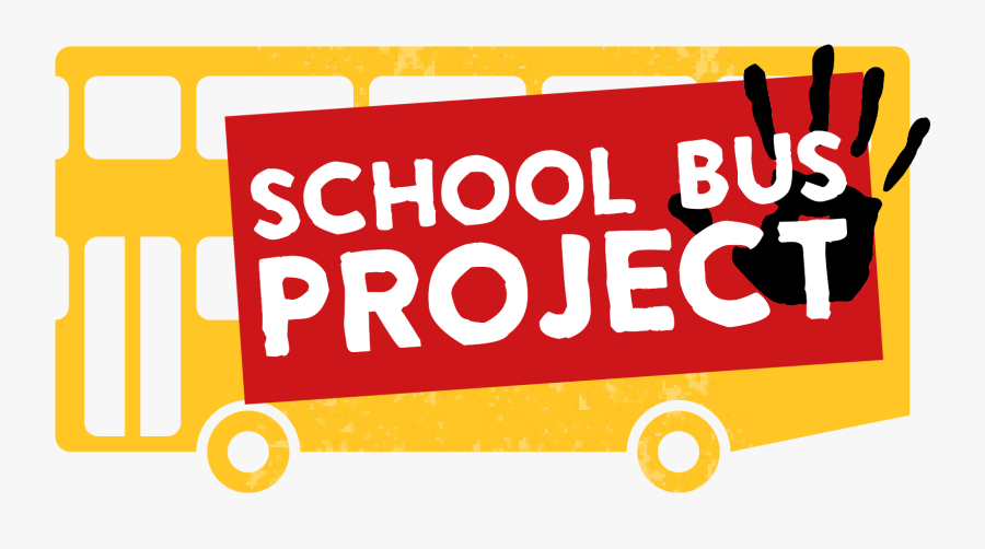 Fundraising Clipart School Leavers - School Bus Project Logo, Transparent Clipart