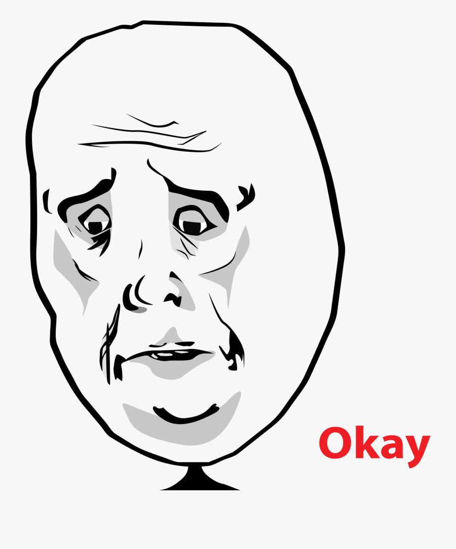 Clipart - Okay Meme Png, Transparent Clipart