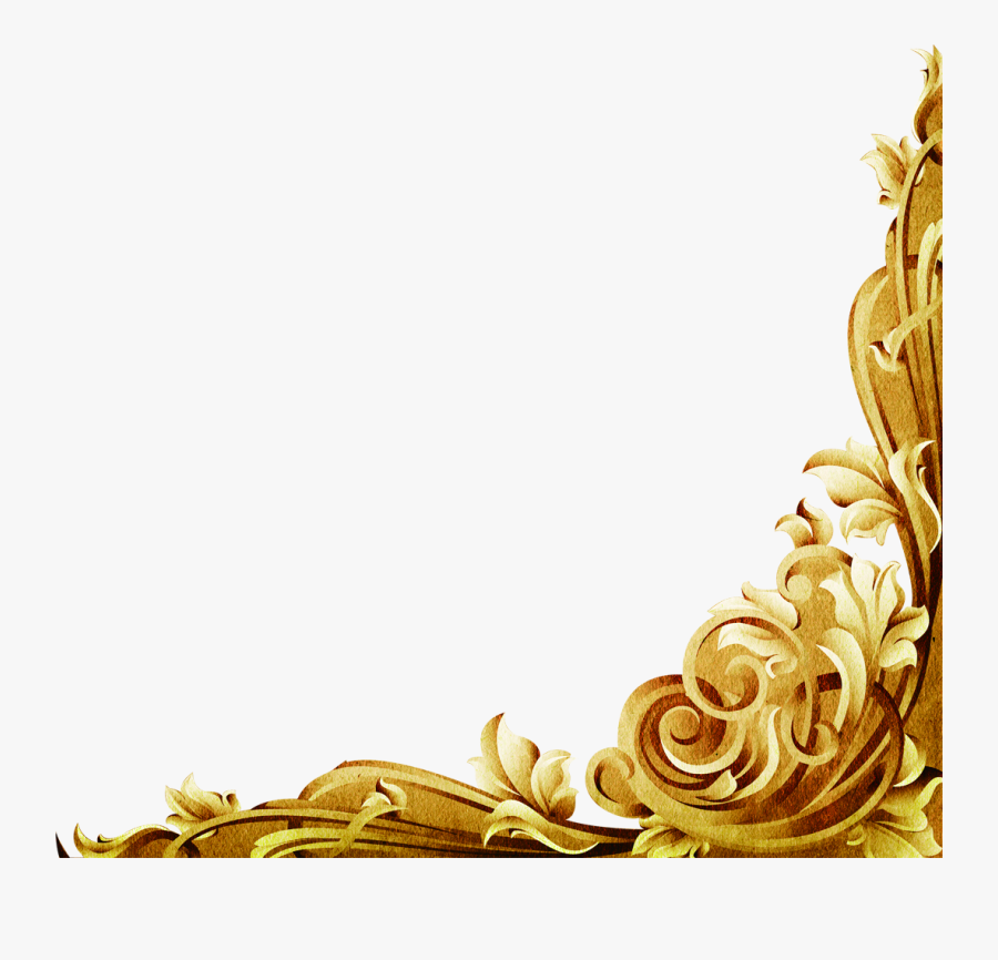 Pattern Frame Gold European Free Clipart Hd Clipart - Old Town Square, Transparent Clipart