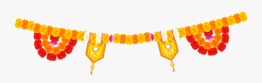 India Floral Decor Png Clip Art Image - Wedding Indian Decoration Clipart, Transparent Clipart