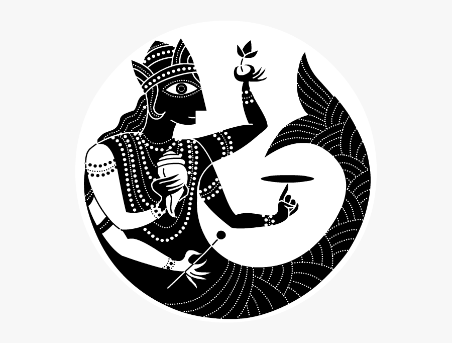 Maha Vishnu Matsya Avatar Vector, Transparent Clipart