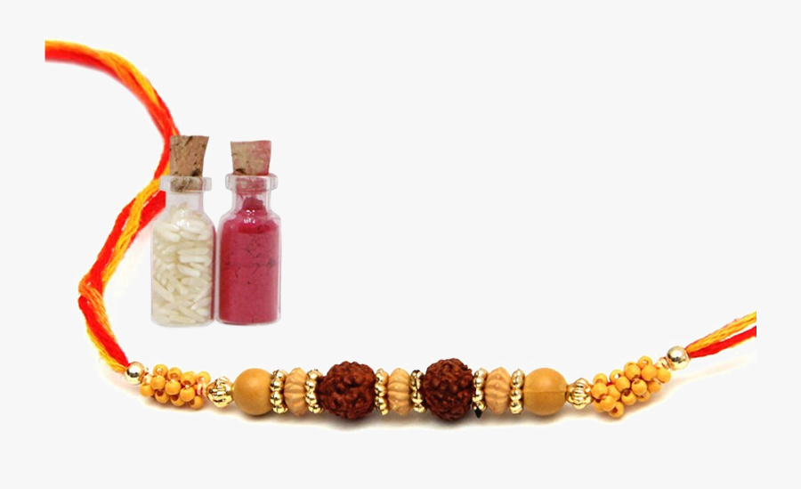 Rudraksha Rakhi Png Image - Rakhi Png, Transparent Clipart