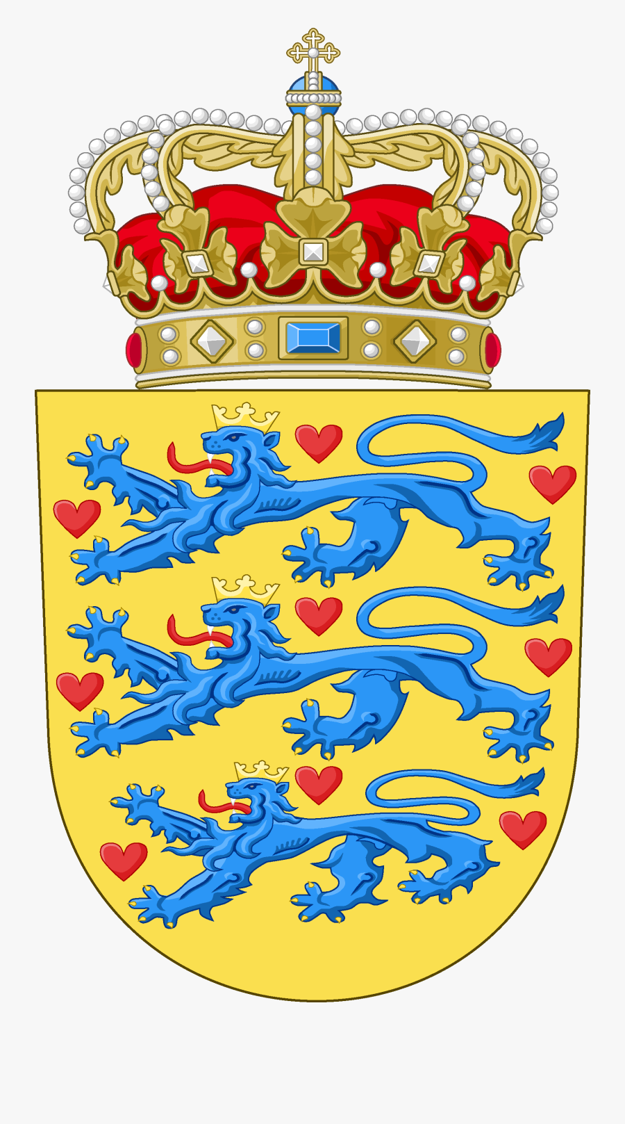 People Clipart 90s Rakasha - Denmark Coat Of Arms, Transparent Clipart