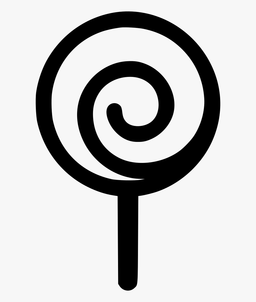 Png File Svg - Lollipop Clipart Black And White, Transparent Clipart