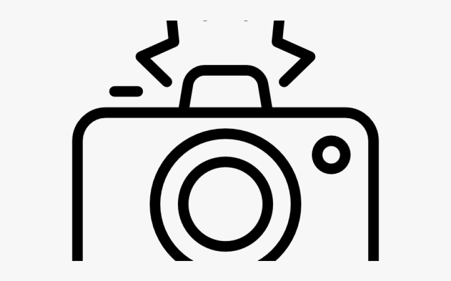 Cartoon Camera With Flash, Transparent Clipart
