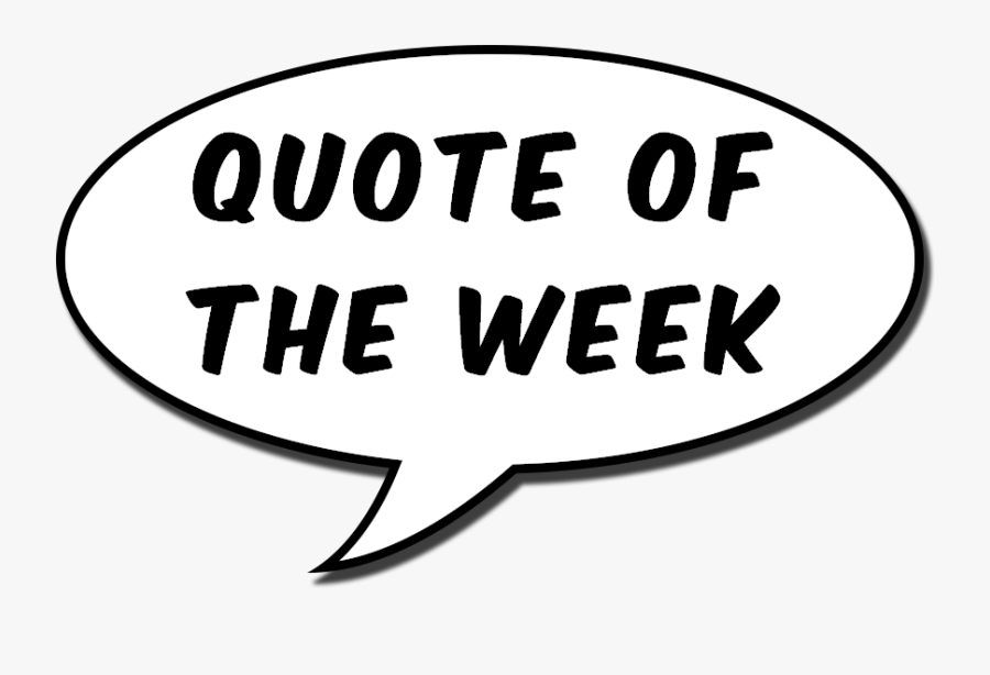 Meanwhile - Quote Of The Week Clipart, Transparent Clipart