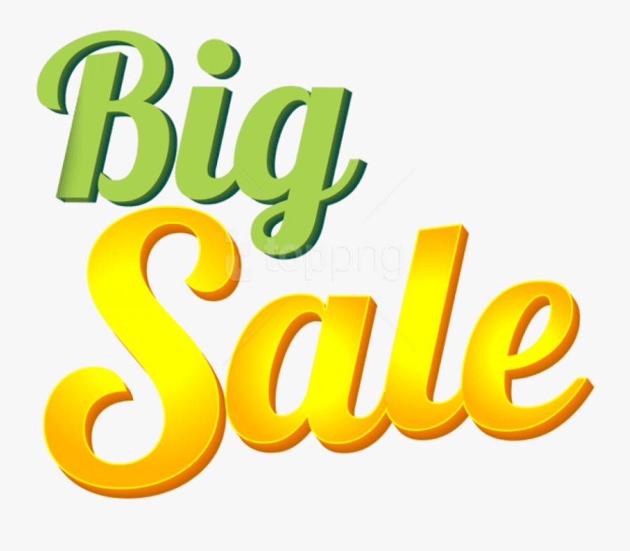 Free Png Download Big Sale Clipart Png Photo Png Images - Graphic Design, Transparent Clipart