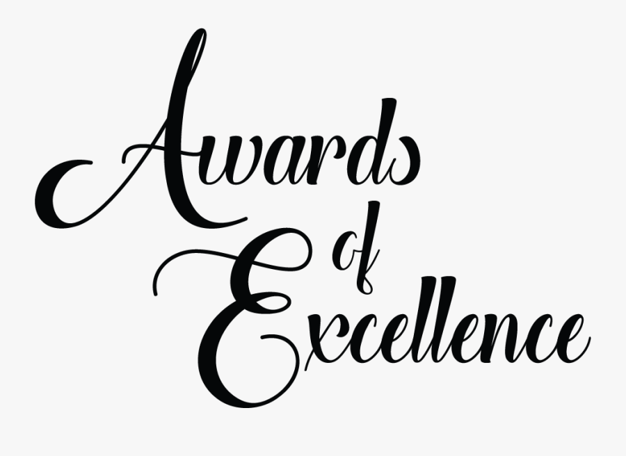 Cw Print Design Winner In Awards Of Excellence Printing - Calligraphy, Transparent Clipart