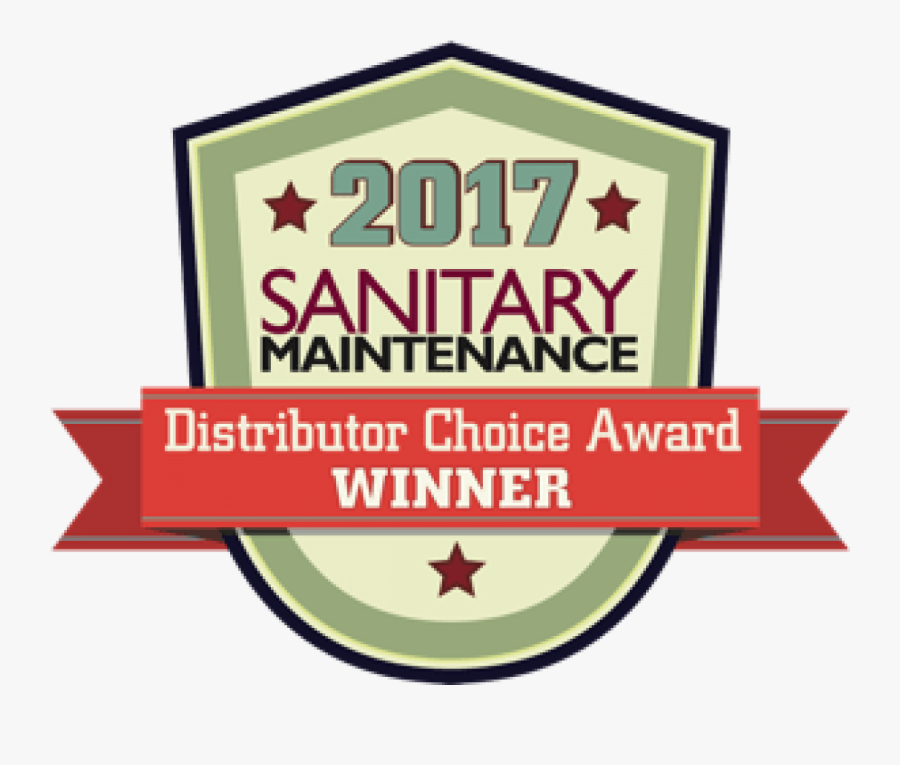 Sanitary Maintenance Distributor Choice Award Winner - Label, Transparent Clipart