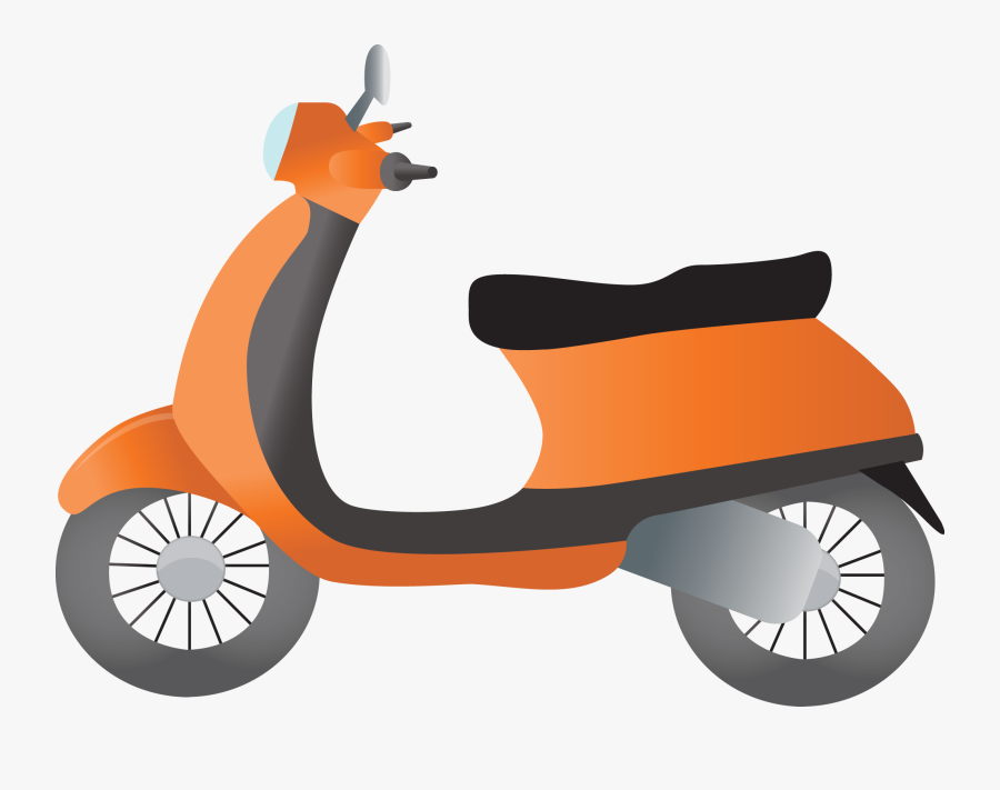 Scooter Clipart Transparent Background Motor Scooter Cartoon Png Free Transparent Clipart Clipartkey