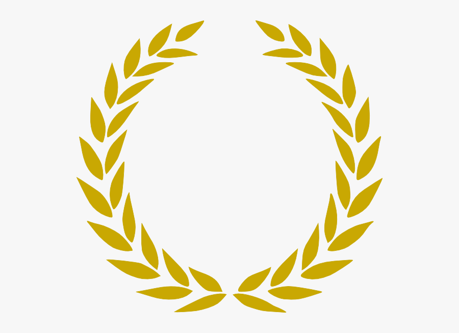 Gold Wreath Clip Art At Clker - Gold Olive Leaf, Transparent Clipart