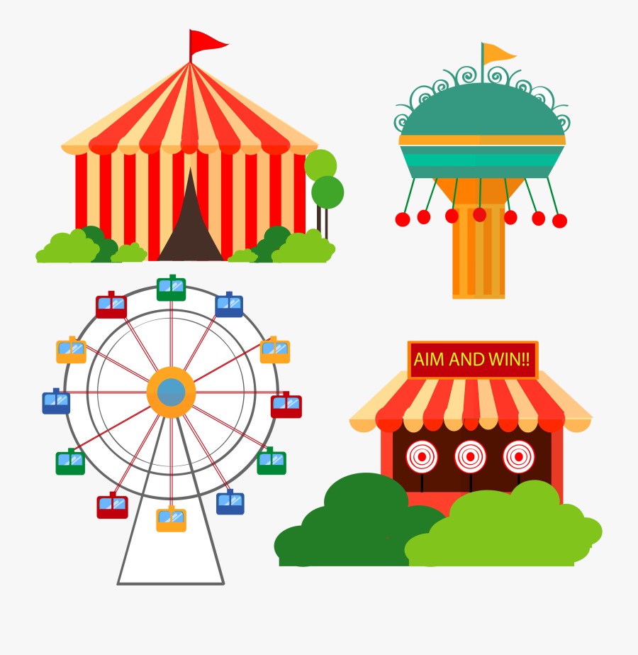 Carnival Clipart Free On Cognigen Cellular Transparent - Carnival Circus Clip Art, Transparent Clipart