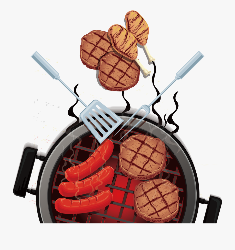 Barbecue Barbacoa Grilling Meat - Barbecue, Transparent Clipart