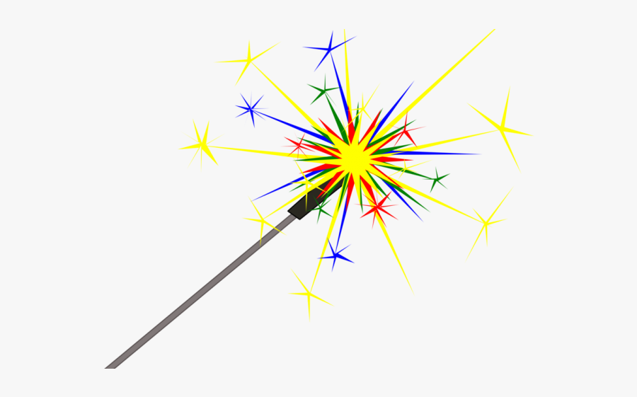 Transparent Background Sparkler Clipart, Transparent Clipart