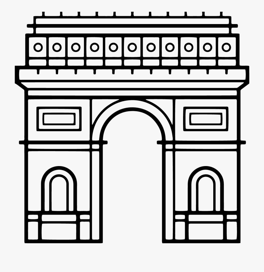 Paris Famous Things Clipart, Transparent Clipart