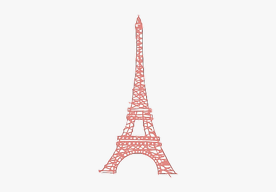 #paris #eiffeltower #eiffel #toureiffel #pink #tumblr - Say Eiffel Tower In French, Transparent Clipart