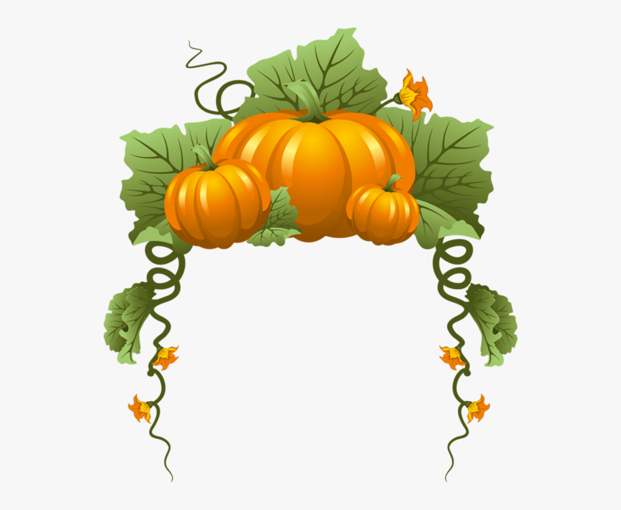 Halloween Clipart, Halloween Borders, Pumpkin Art,, Transparent Clipart