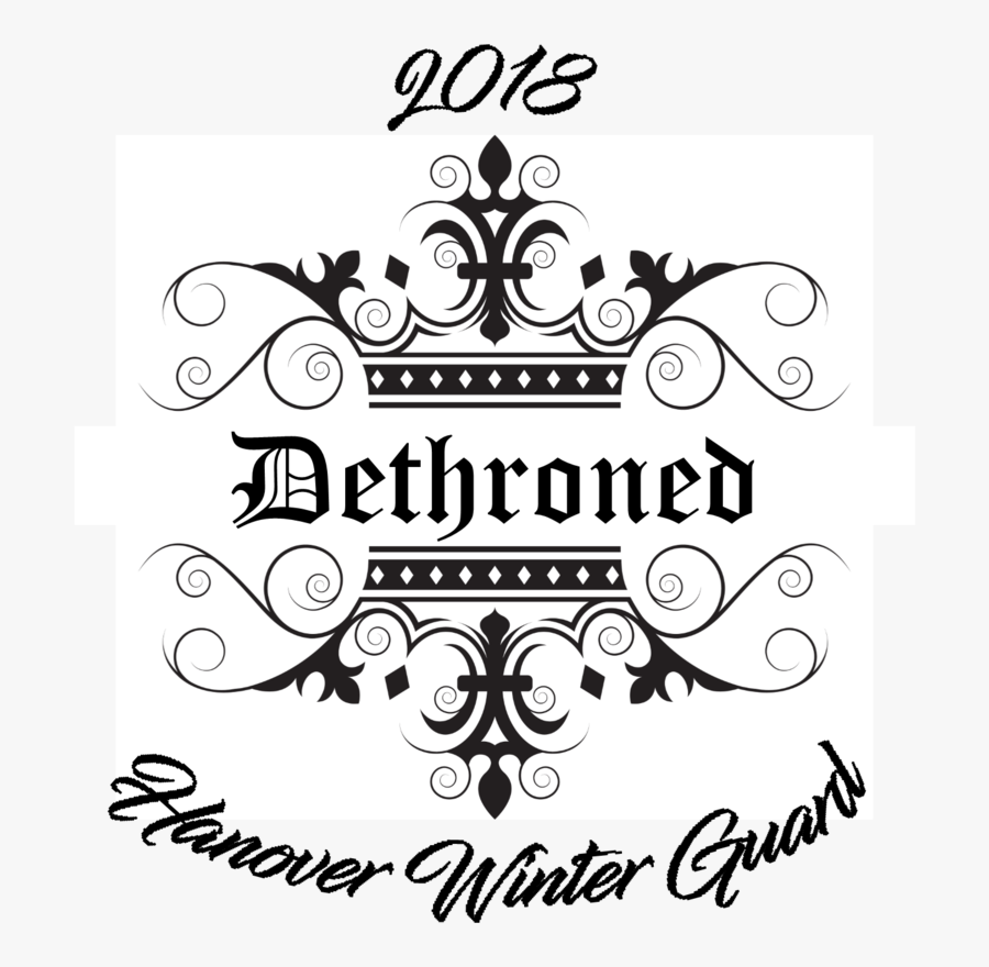 2018 2019 Marching Season Color Guard - Calligraphy, Transparent Clipart