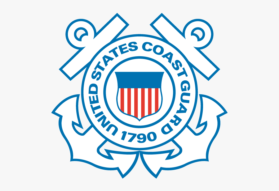 Color Image Of The Coast Guar - Logo Us Coast Guard, Transparent Clipart