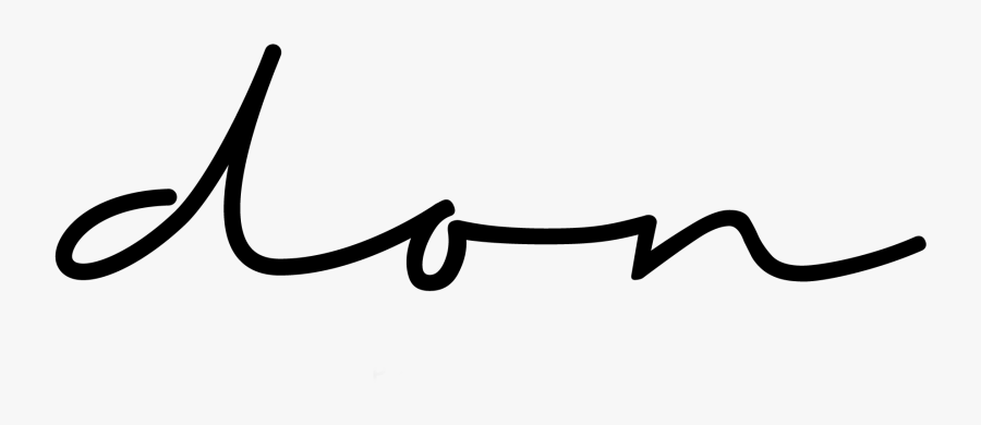 Calligraphy, Transparent Clipart