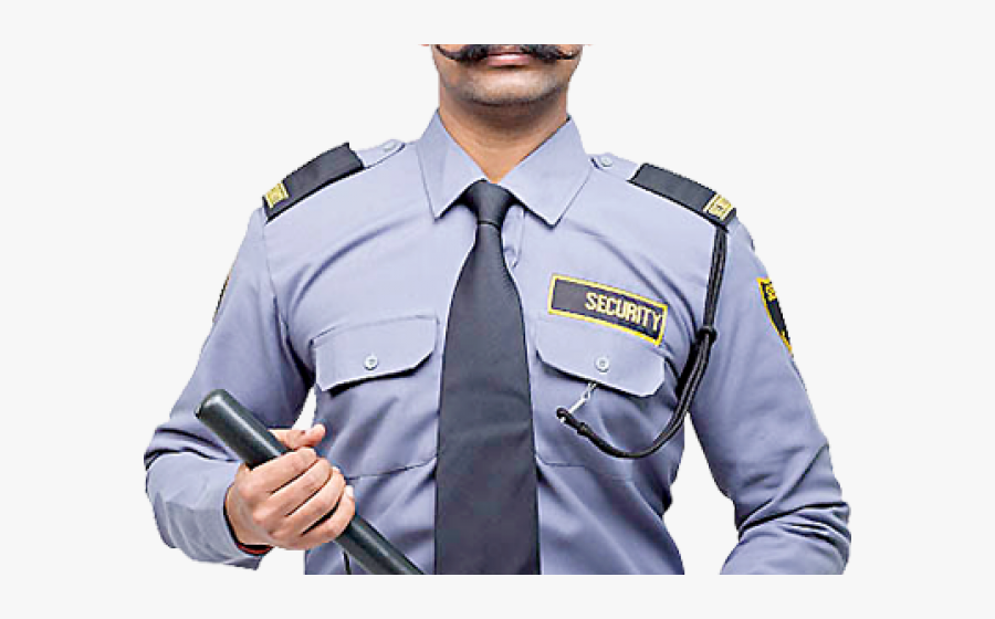 Security Guard Man Png, Transparent Clipart