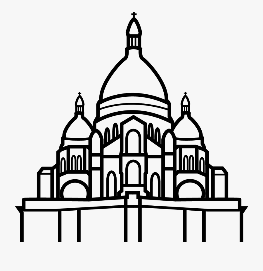 Montmartre Icon Png, Transparent Clipart