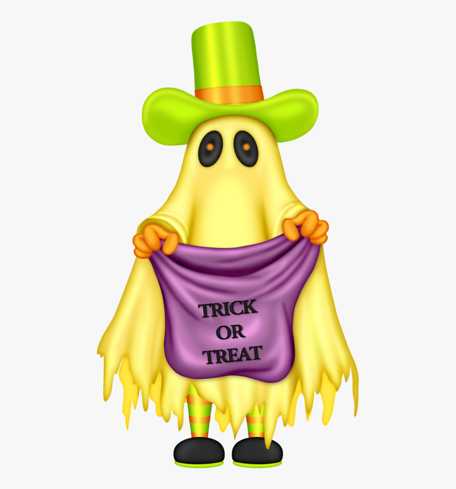 Trick Or Treat Hat Cartoon, Transparent Clipart