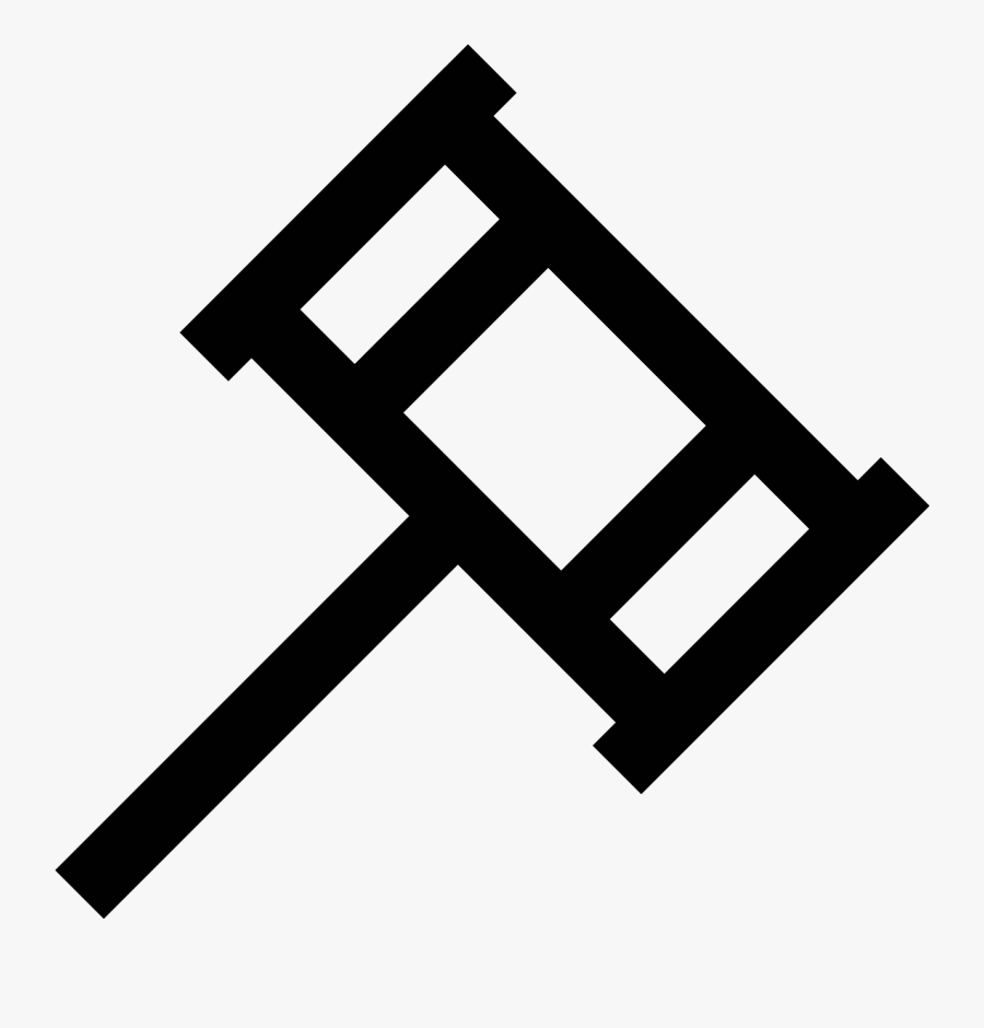 Gavel Clipart Silent Auction - Pen And Brush Png, Transparent Clipart