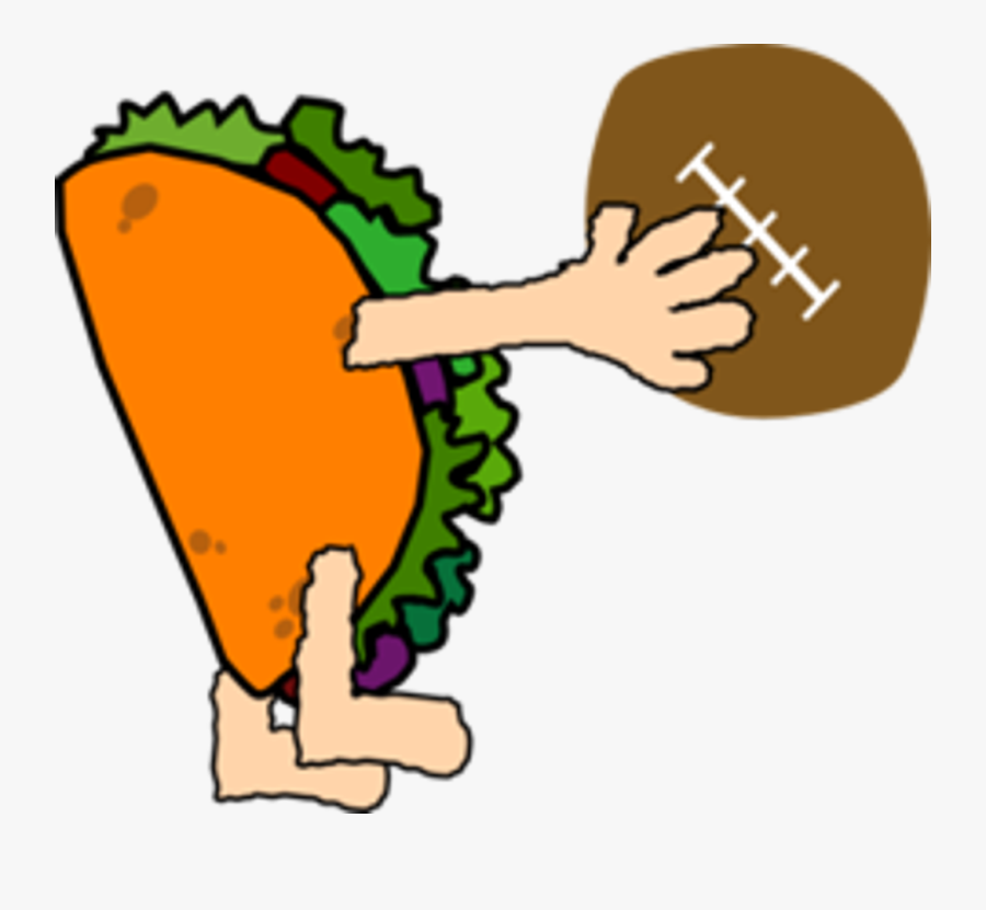 Taco Tackle, Silent Auction, Meat Raffles & 50/50 Raffles - Taco Football, Transparent Clipart
