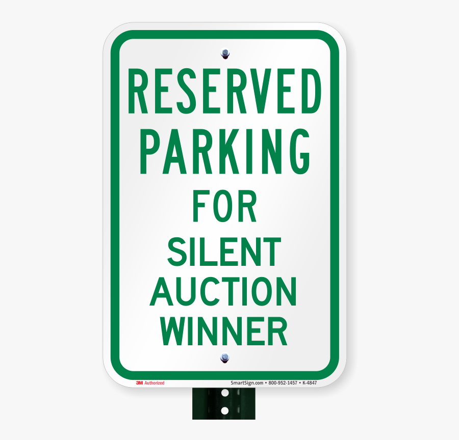 Raffle Clipart Silent Auction Basket - Parking Sign, Transparent Clipart