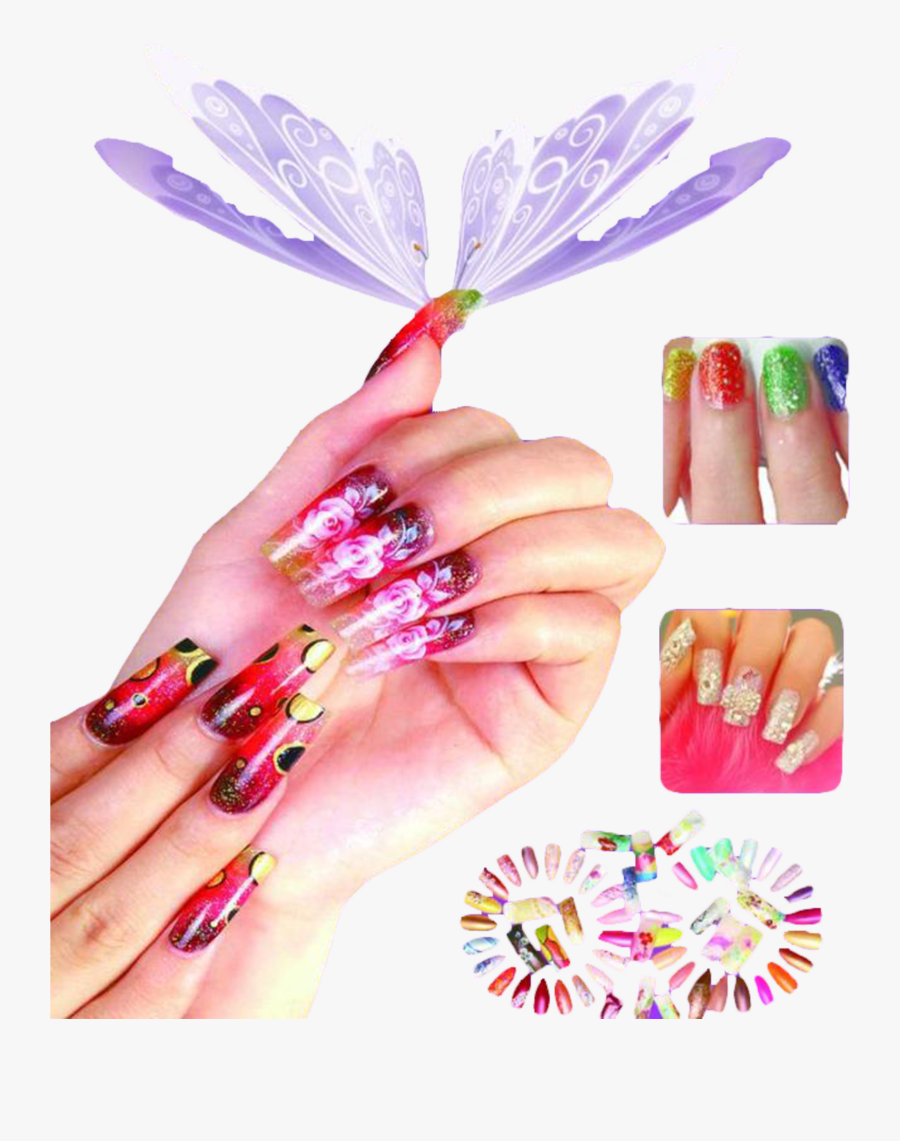 Clip Art Nail Poster Transprent Png - Nail Art Poster, Transparent Clipart